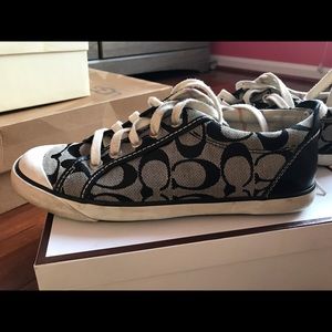 Coach tennis shoes